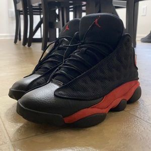 Used retro 13 red/black selling as is original box